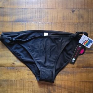 No Boundaries Classic Black Swim Bottom Size Large ⭐️NWT⭐️